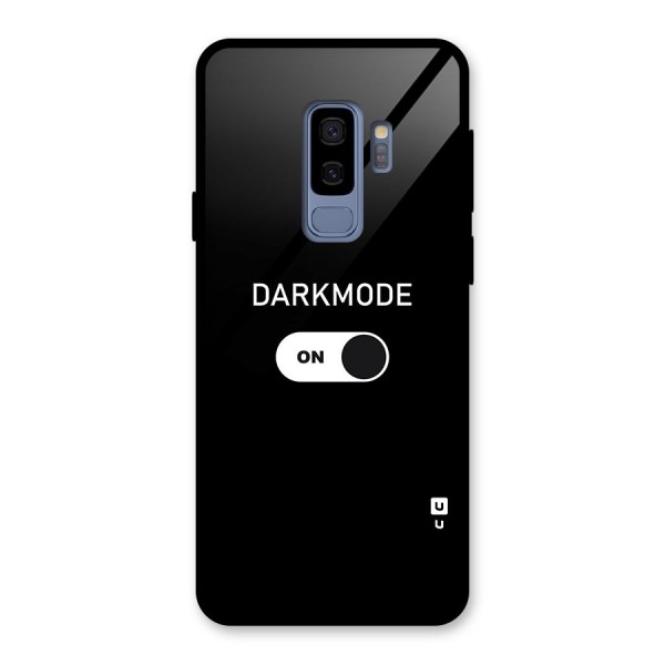 My Darkmode On Glass Back Case for Galaxy S9 Plus