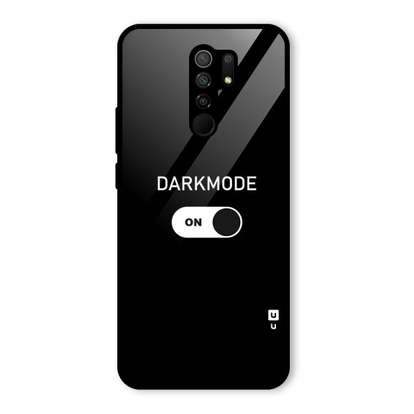 My Darkmode On Glass Back Case for Redmi 9 Prime