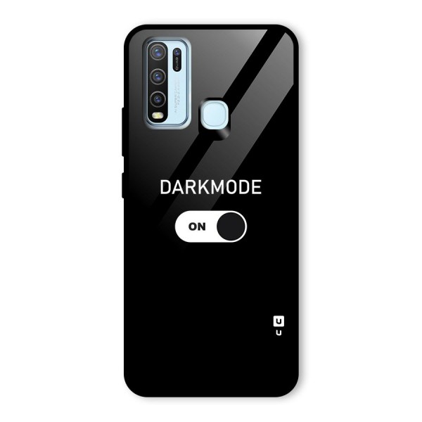 My Darkmode On Glass Back Case for Vivo Y30