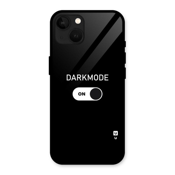 My Darkmode On Glass Back Case for iPhone 13