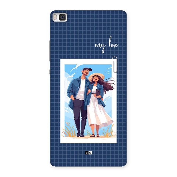 My Love Back Case for Huawei P8