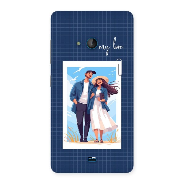 My Love Back Case for Lumia 540