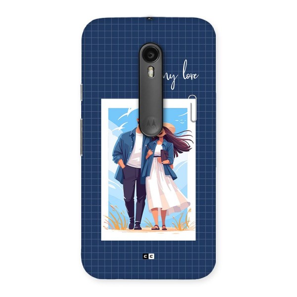 My Love Back Case for Moto G Turbo