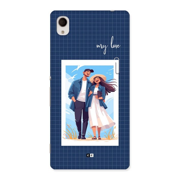 My Love Back Case for Xperia M4