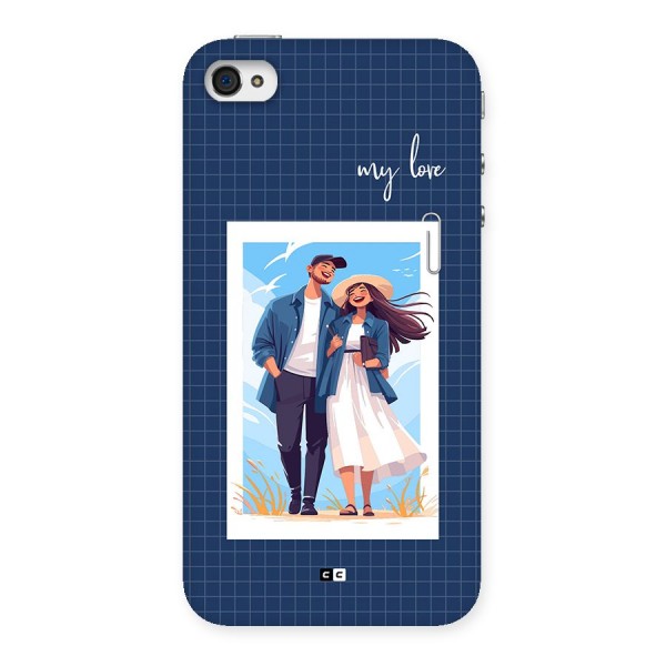 My Love Back Case for iPhone 4 4s