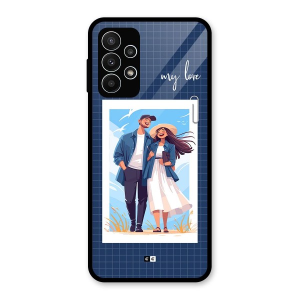 My Love Glass Back Case for Galaxy A23