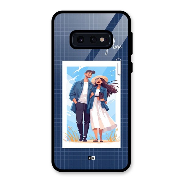 My Love Glass Back Case for Galaxy S10e