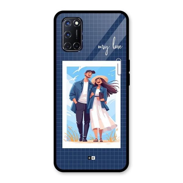 My Love Glass Back Case for Oppo A52