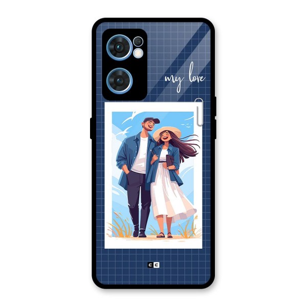 My Love Glass Back Case for Oppo Reno7 5G