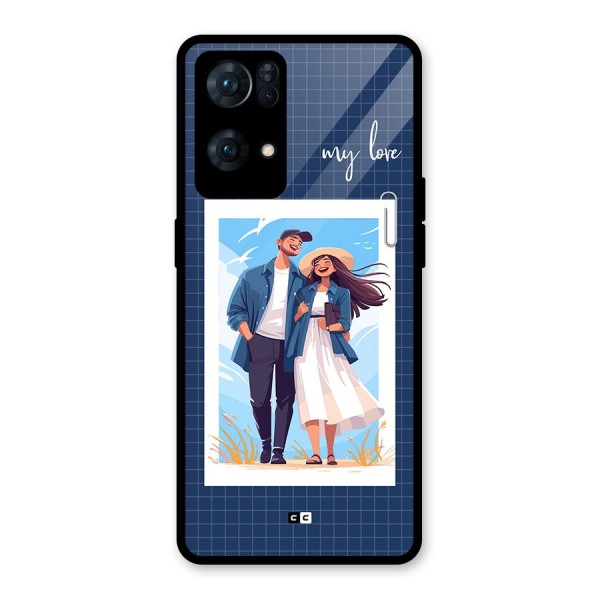 My Love Glass Back Case for Oppo Reno7 Pro 5G