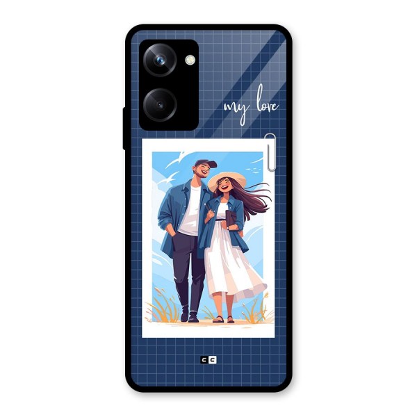 My Love Glass Back Case for Realme 10 Pro