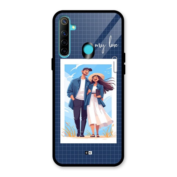 My Love Glass Back Case for Realme 5