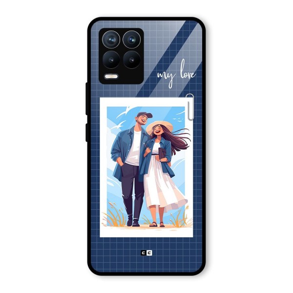 My Love Glass Back Case for Realme 8