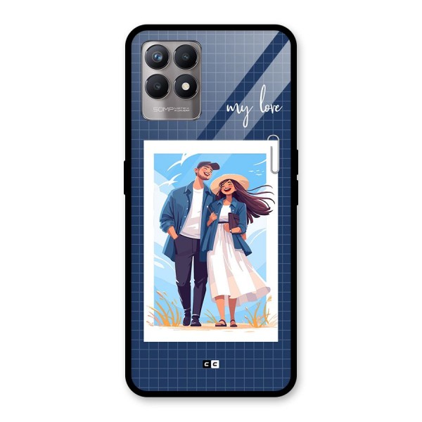 My Love Glass Back Case for Realme 8i