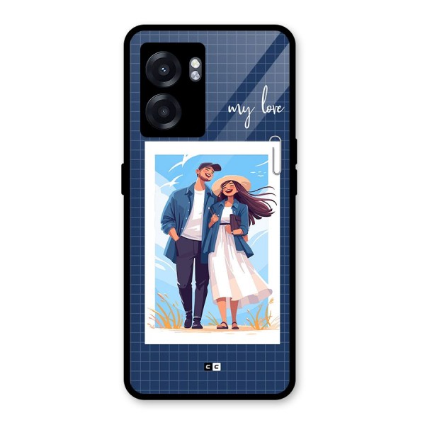 My Love Glass Back Case for Realme Narzo 50 5G