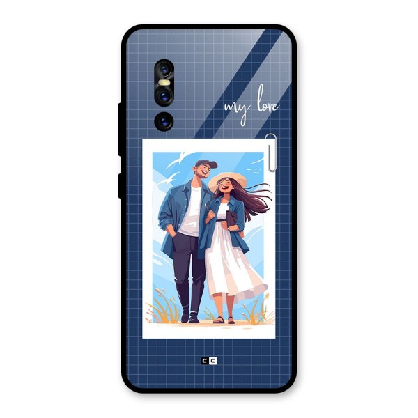 My Love Glass Back Case for Vivo V15 Pro