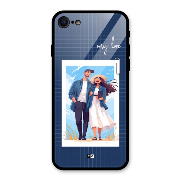 My Love Glass Back Case for iPhone 8