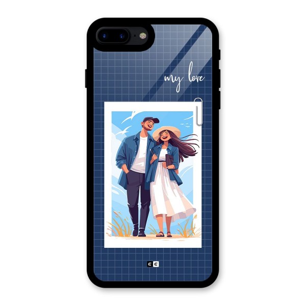 My Love Glass Back Case for iPhone 8 Plus