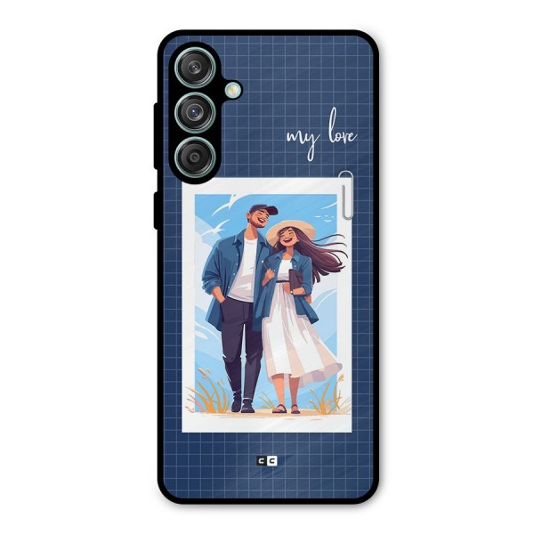 My Love Metal Back Case for Galaxy M55 5G