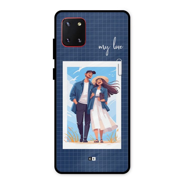 My Love Metal Back Case for Galaxy Note 10 Lite