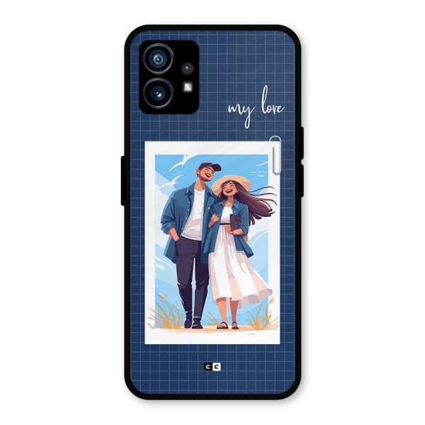 My Love Metal Back Case for Nothing Phone 1