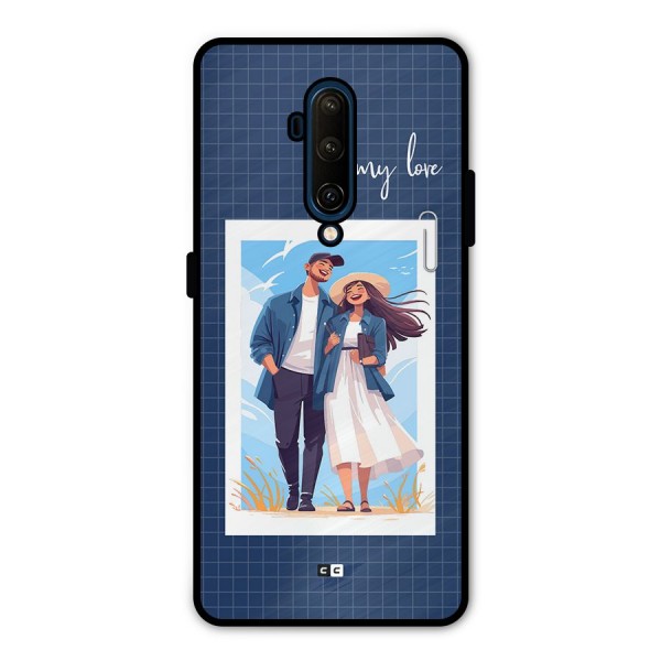 My Love Metal Back Case for OnePlus 7T Pro