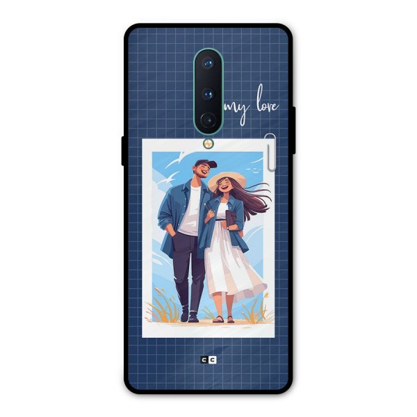 My Love Metal Back Case for OnePlus 8