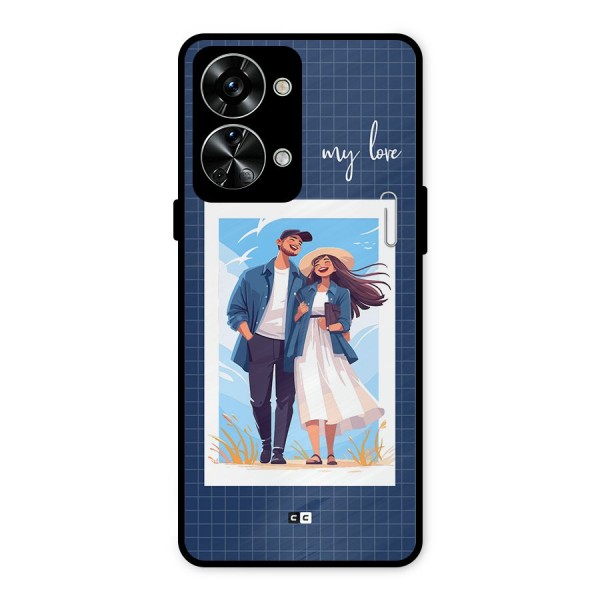 My Love Metal Back Case for OnePlus Nord 2T