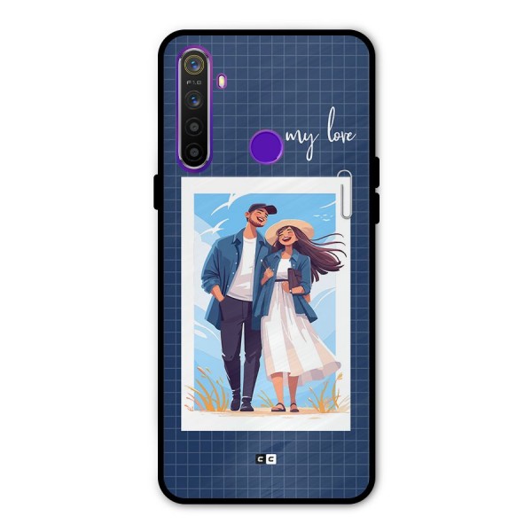 My Love Metal Back Case for Realme 5i