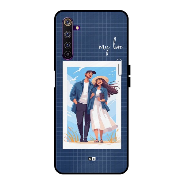 My Love Metal Back Case for Realme 6 Pro