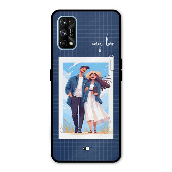 My Love Metal Back Case for Realme 7 Pro