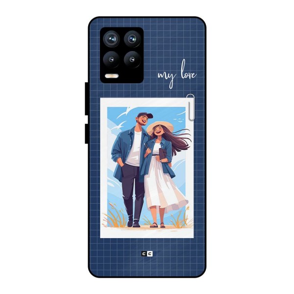 My Love Metal Back Case for Realme 8