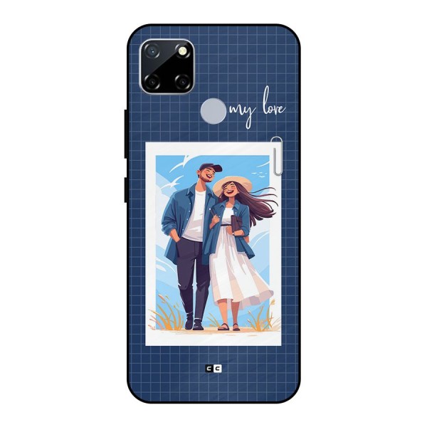 My Love Metal Back Case for Realme Narzo 20