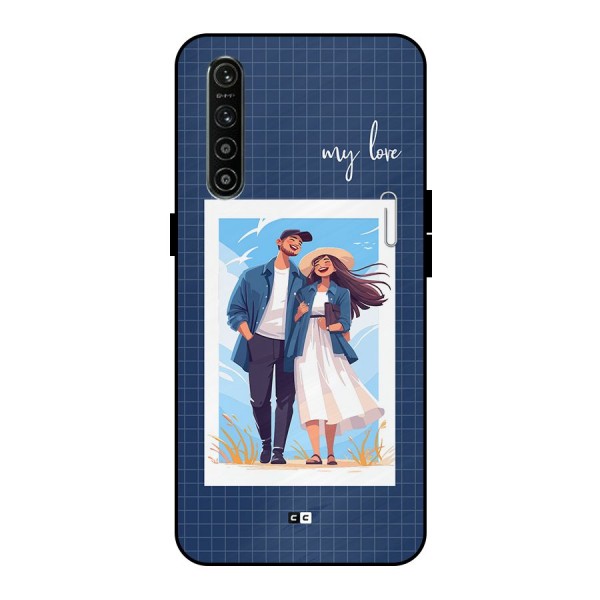 My Love Metal Back Case for Realme XT