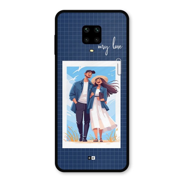 My Love Metal Back Case for Redmi Note 10 Lite