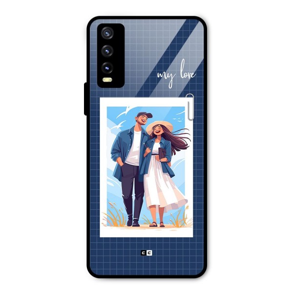 My Love Metal Back Case for Vivo Y20 2021