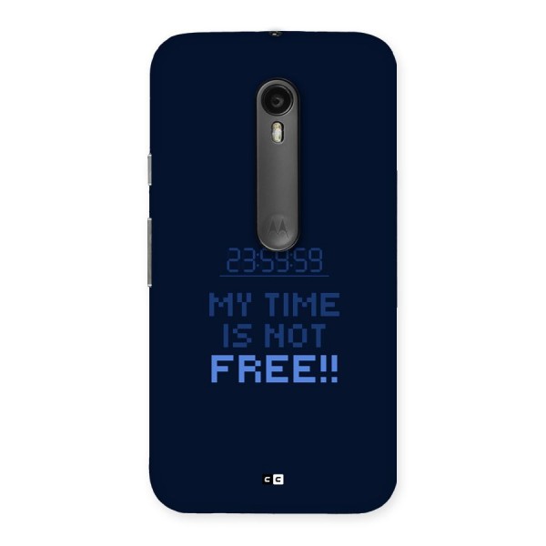 My Time Back Case for Moto G3