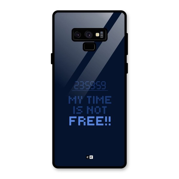 My Time Glass Back Case for Galaxy Note 9