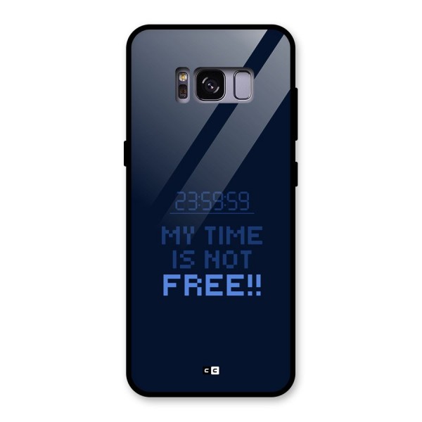 My Time Glass Back Case for Galaxy S8