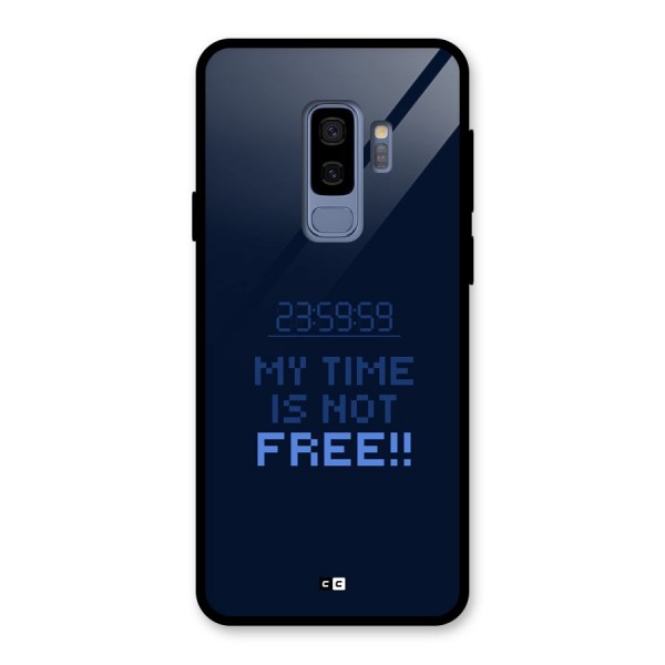 My Time Glass Back Case for Galaxy S9 Plus