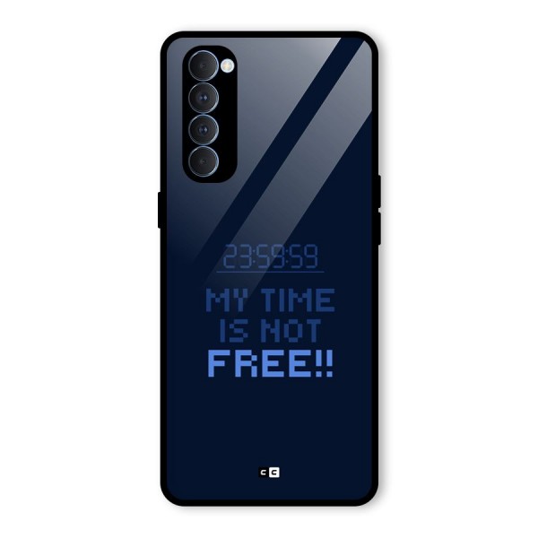 My Time Glass Back Case for Oppo Reno4 Pro