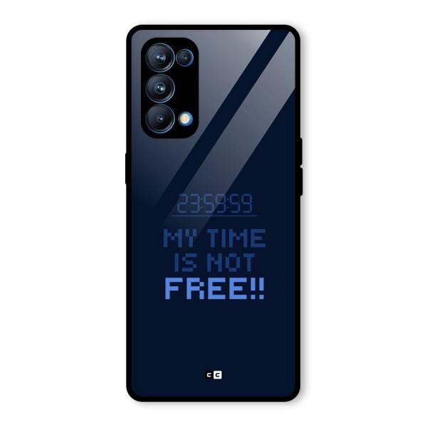 My Time Glass Back Case for Oppo Reno5 Pro 5G