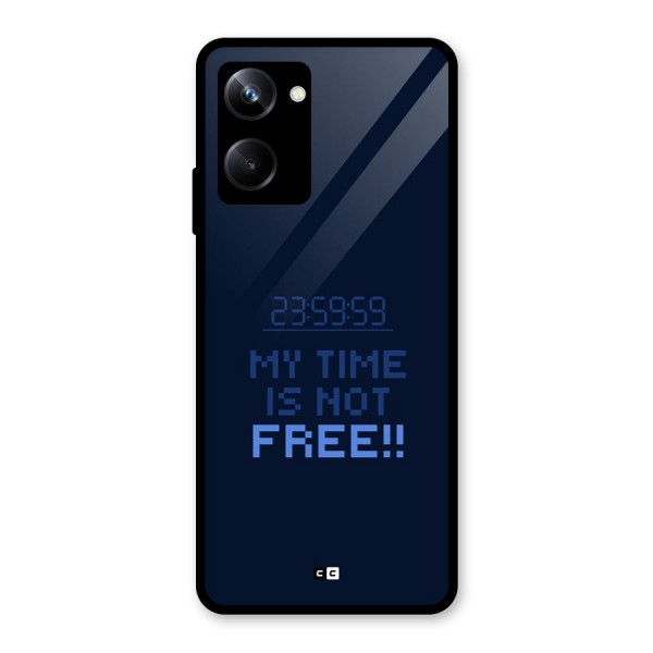 My Time Glass Back Case for Realme 10 Pro