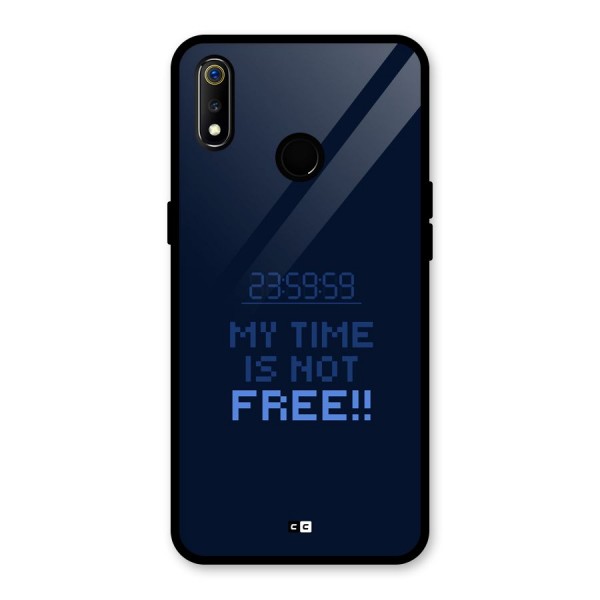 My Time Glass Back Case for Realme 3i