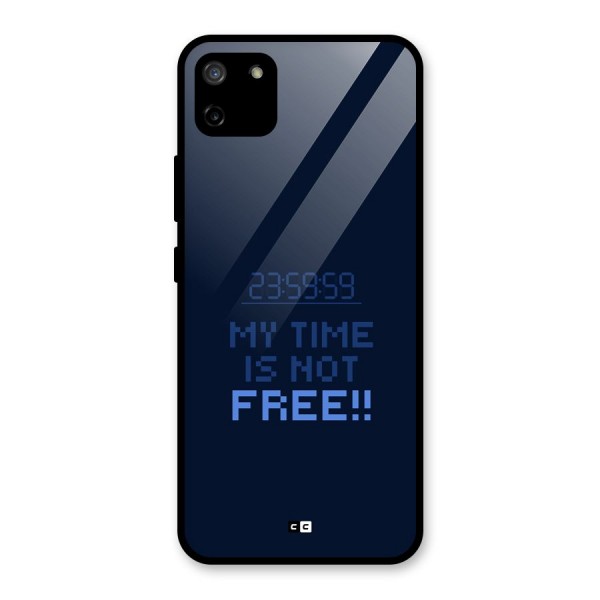 My Time Glass Back Case for Realme C11