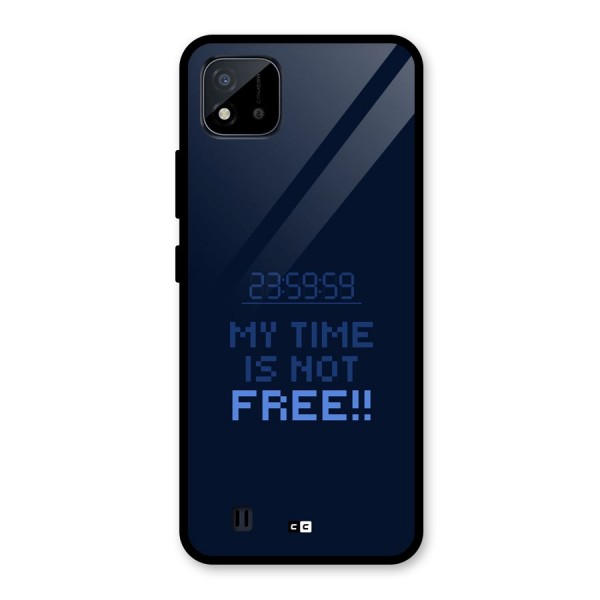 My Time Glass Back Case for Realme C11 2021