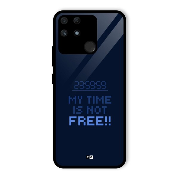 My Time Glass Back Case for Realme Narzo 50A