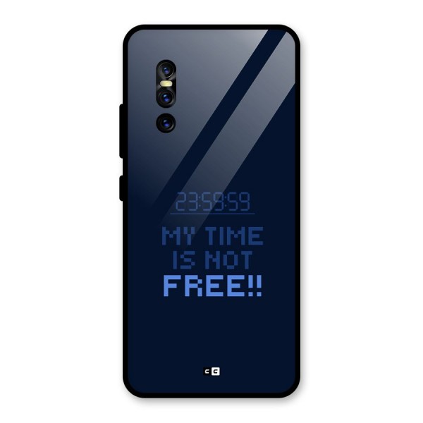 My Time Glass Back Case for Vivo V15 Pro