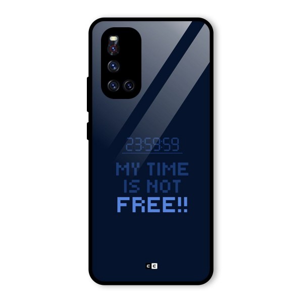 My Time Glass Back Case for Vivo V19