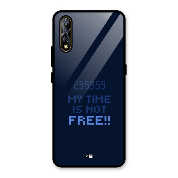 My Time Glass Back Case for Vivo Z1x